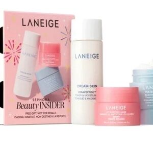 LANEIGE Cream Skin Toner & Pink Lip Mask Gift Set